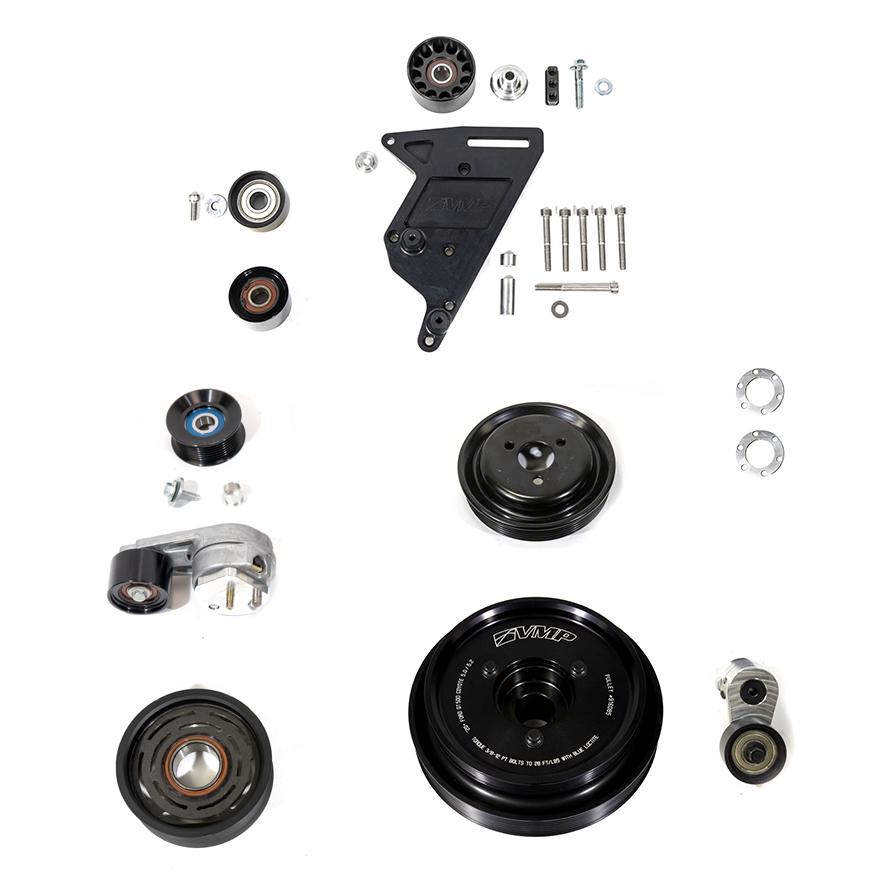 VMP 10-RIB Full-Fead Kit - AC - 20% OD (2011-2017 Mustang 5.0L w/ Gen3R / 2300 Supercharger) - SUP031