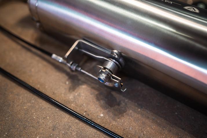 Valvetronic Designs Universal Bike Valved Straight Muffler Kit 2.0 Inch - VTD.BIKE.SB.UVM.STR.50MM