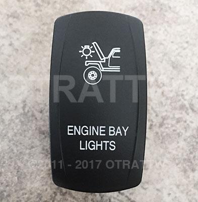 sPOD Engine Bay Light Rocker Switch - VVPZCEC-500