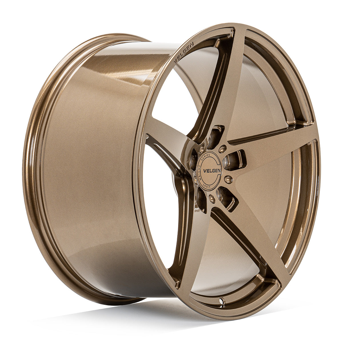 2020-2022 Ford Mustang GT500 Velgen Classic5 V2 Wheel Set (Set of 4) - Gloss Bronze - 20x11/20x11.5