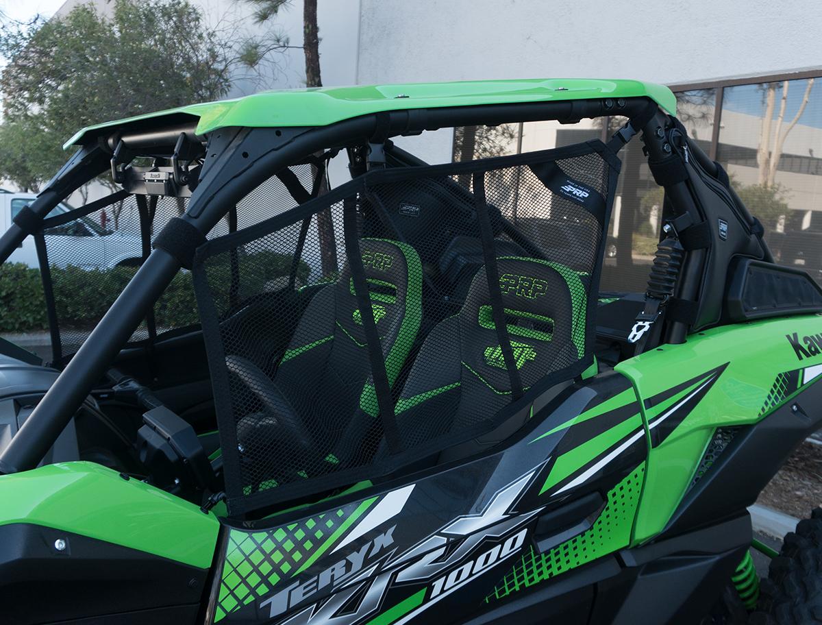 PRP Seats Mesh Window Net Set for Kawasaki KRX and KRX 4 Front - W35