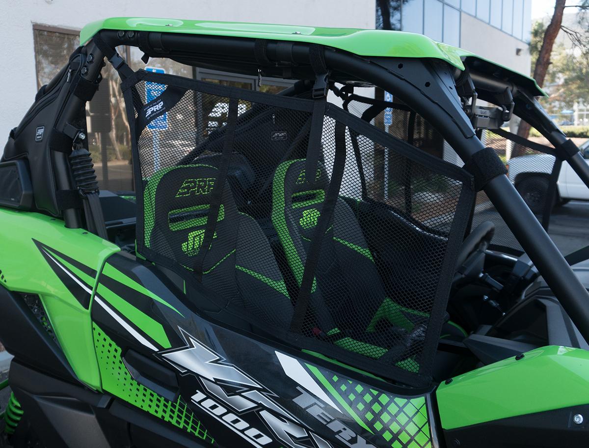 PRP Seats Mesh Window Net Set for Kawasaki KRX and KRX 4 Front - W35