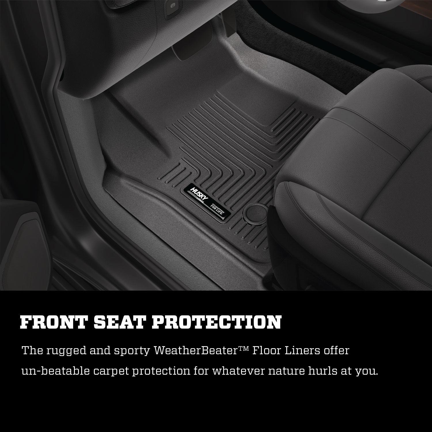 Husky Liners Front Floor Liners (2005-2024 Ford Fitment) - 18791