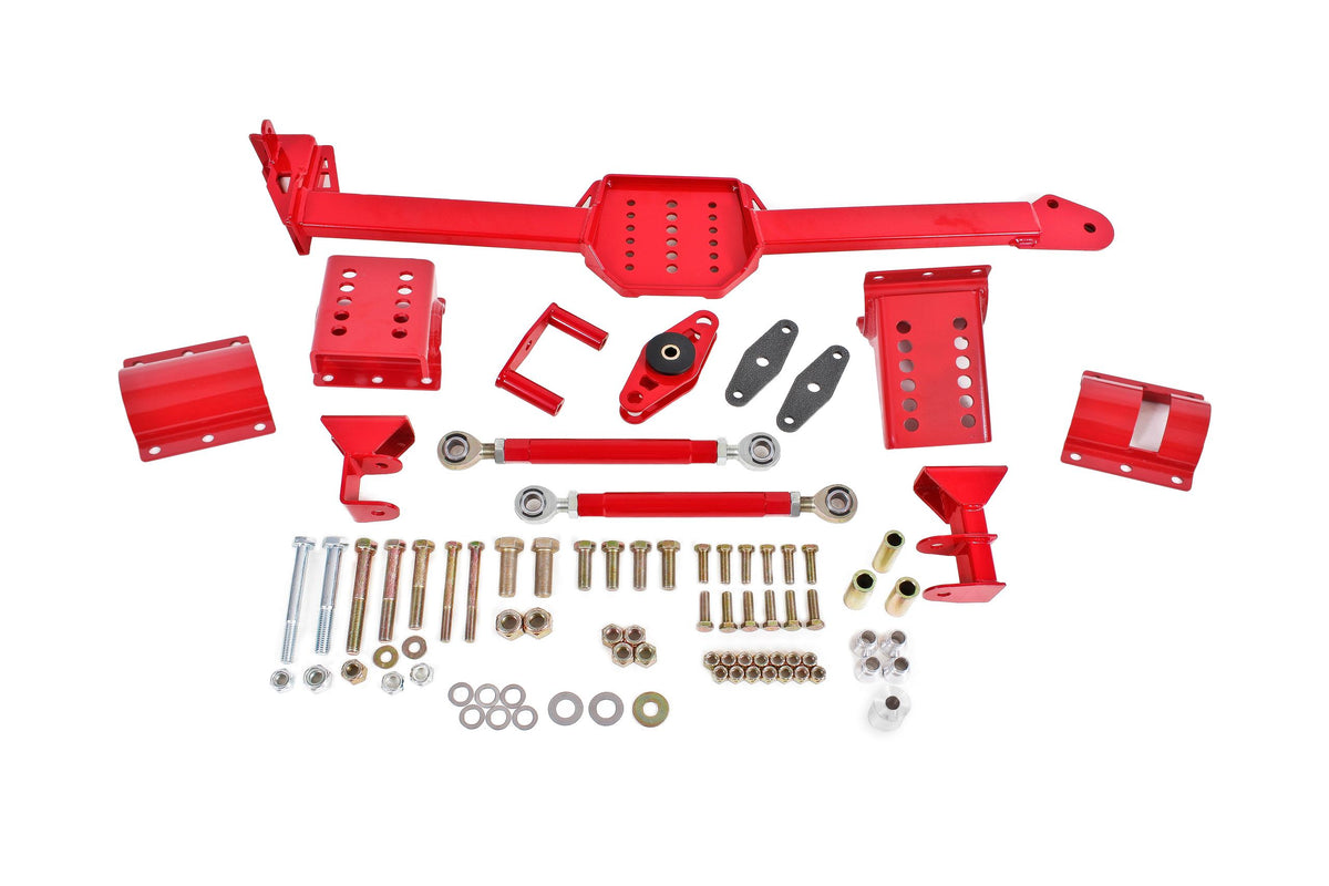 BMR Suspension WL006R 2005-2014 Mustang Watts Link with Rod End/Rod End (Red)