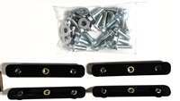 Watson Racing 2015+ Mustang 4 Point Hardware Kit - Red - WR-15-4PTHARDWARE