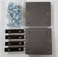 Watson Racing 2005 - 2014 Mustang 4 Point Bolt-In Cage Hardware Kit - Red - WR-4PTHARDWARE
