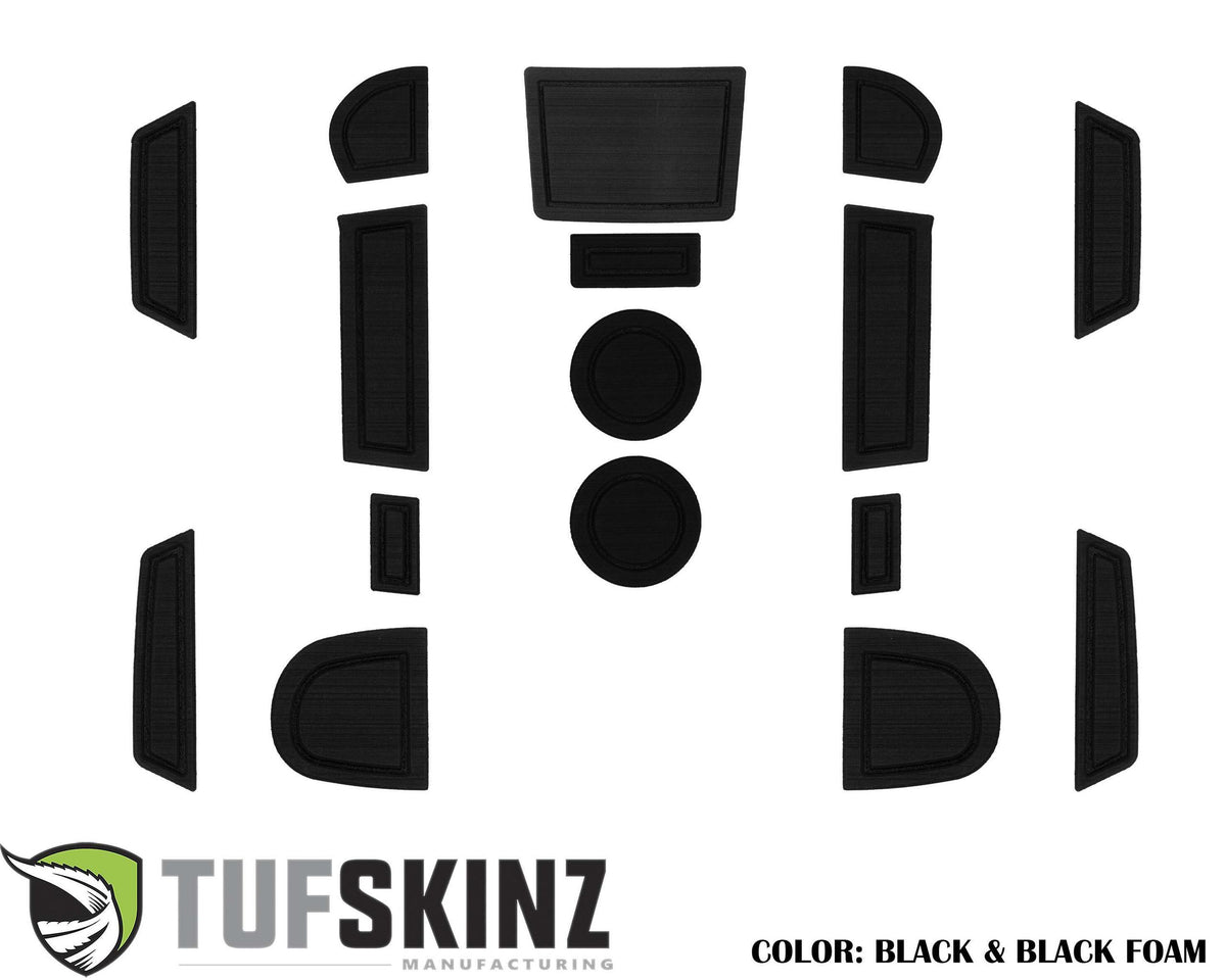 TUFSKINZ Manual Transmission Interior Foam Inserts (2015-2021 WRX) - WRX002-FBK-X