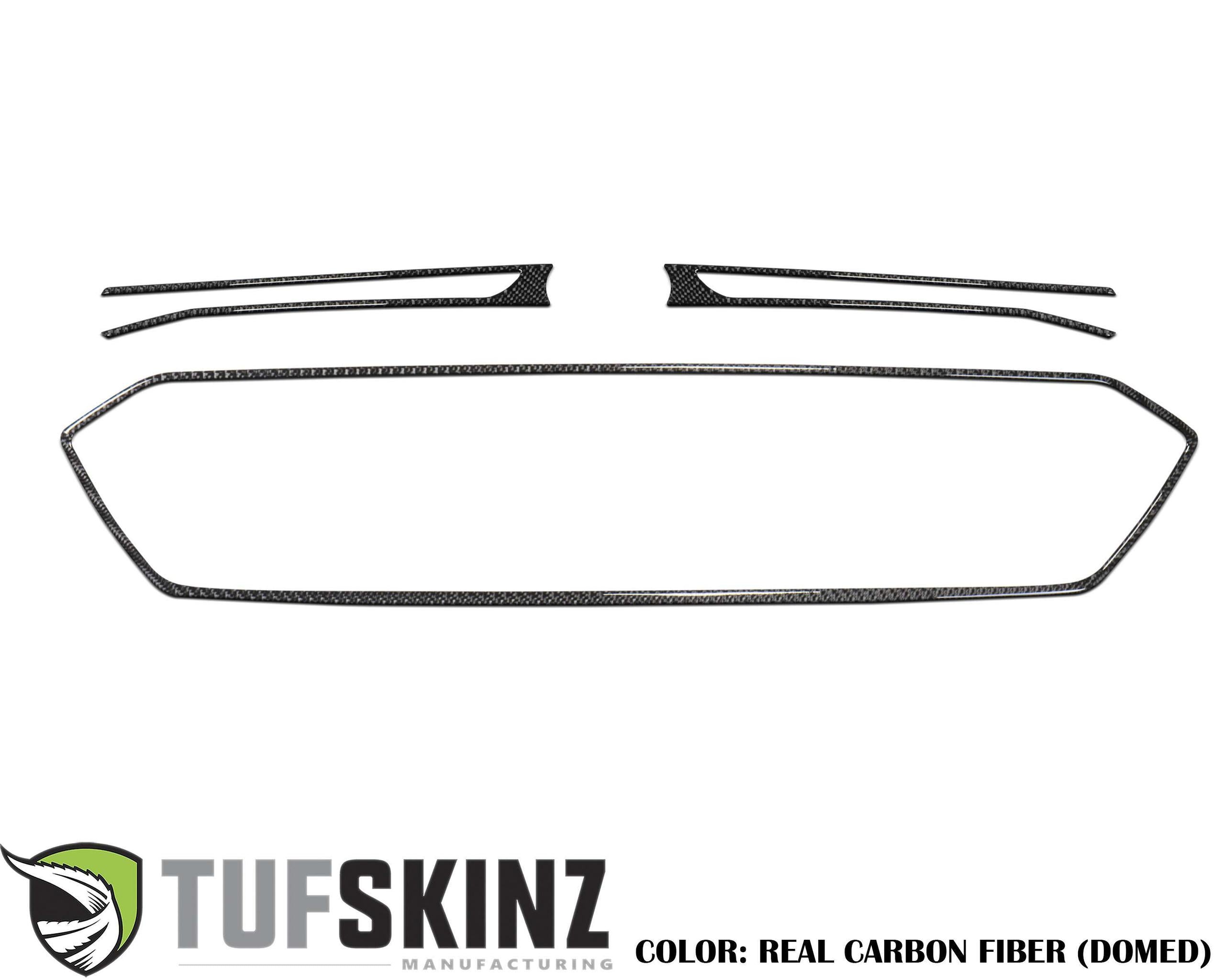 TUFSKINZ Front Grill Accent Trim (2015-2021 WRX) - WRX007-DCF-G