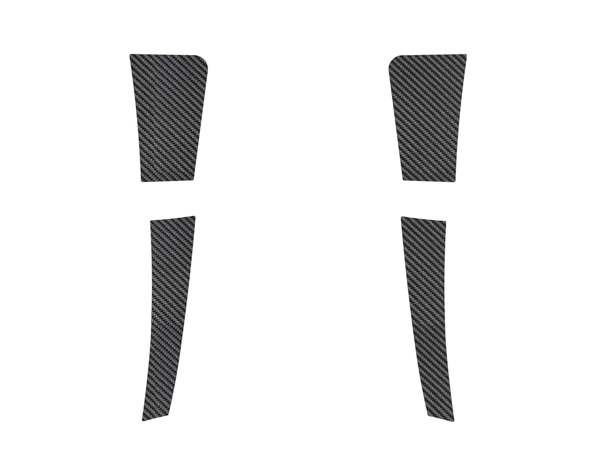 TUFSKINZ Fender Vent Upper + Lower Accent Trim (2015-2021 WRX/WRX STI) - WRX012-RCF-X