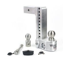Weigh Safe Adjustable Drop Hitch - 10" Drop For 2.5" Shank W/Hitch Lock Pin - WS10-2.5-KA
