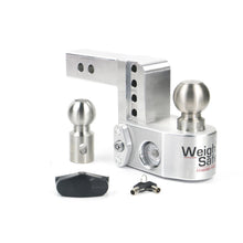 Weigh Safe Adjustable Drop Hitch - 4" Drop For 2" Shank - WS4-2
