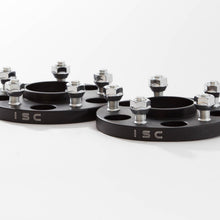 ISC Suspension ISC-WS5X10015B ISC Wheel Spacer 5x100 (Subaru) bolt pattern/hub bore 15mm thickness BLACK(pair) - ISC-WS5X10015B