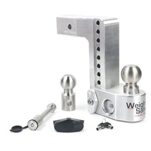 Weigh Safe Adjustable Drop Hitch - 8" Drop For 2.5" Shank W/Hitch Lock Pin - WS8-2.5-KA
