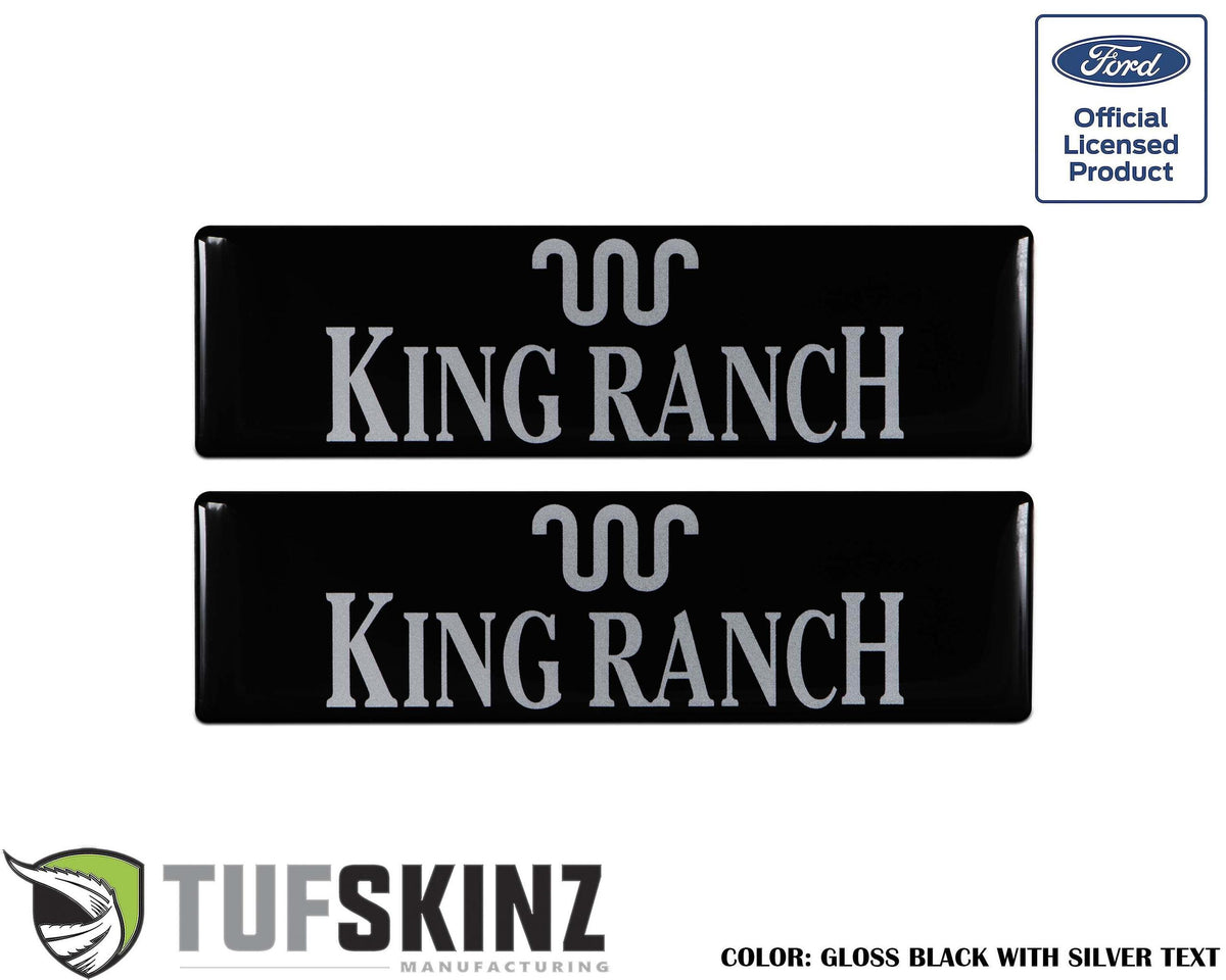 TUFSKINZ (2)Badge/Emblem Inserts ( Floor Mats) - WTH001-GTO-054-G