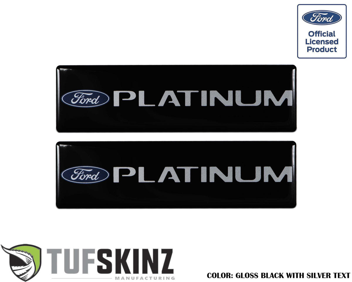 TUFSKINZ (2)Badge/Emblem Inserts ( Floor Mats) - WTH001-GTO-057-G