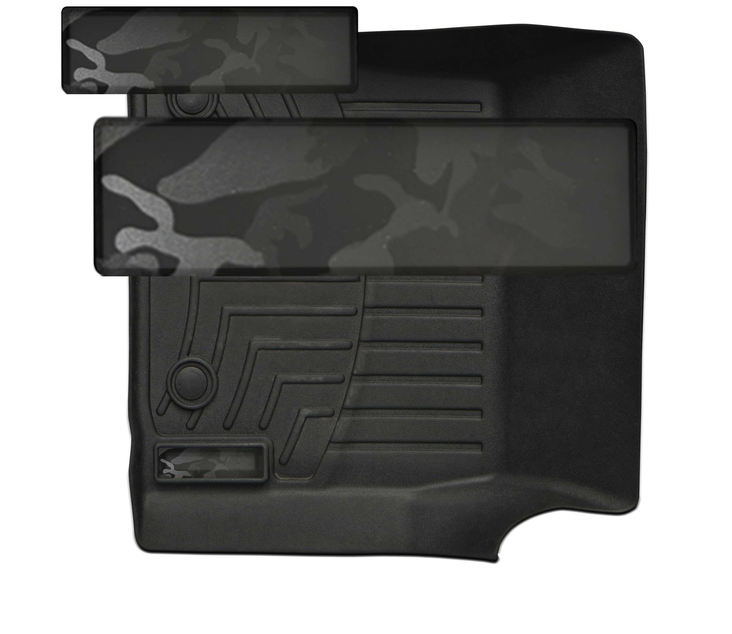 TUFSKINZ (2)Badge/Emblem Inserts ( Floor Mats) - WTH001-RBS-238-M
