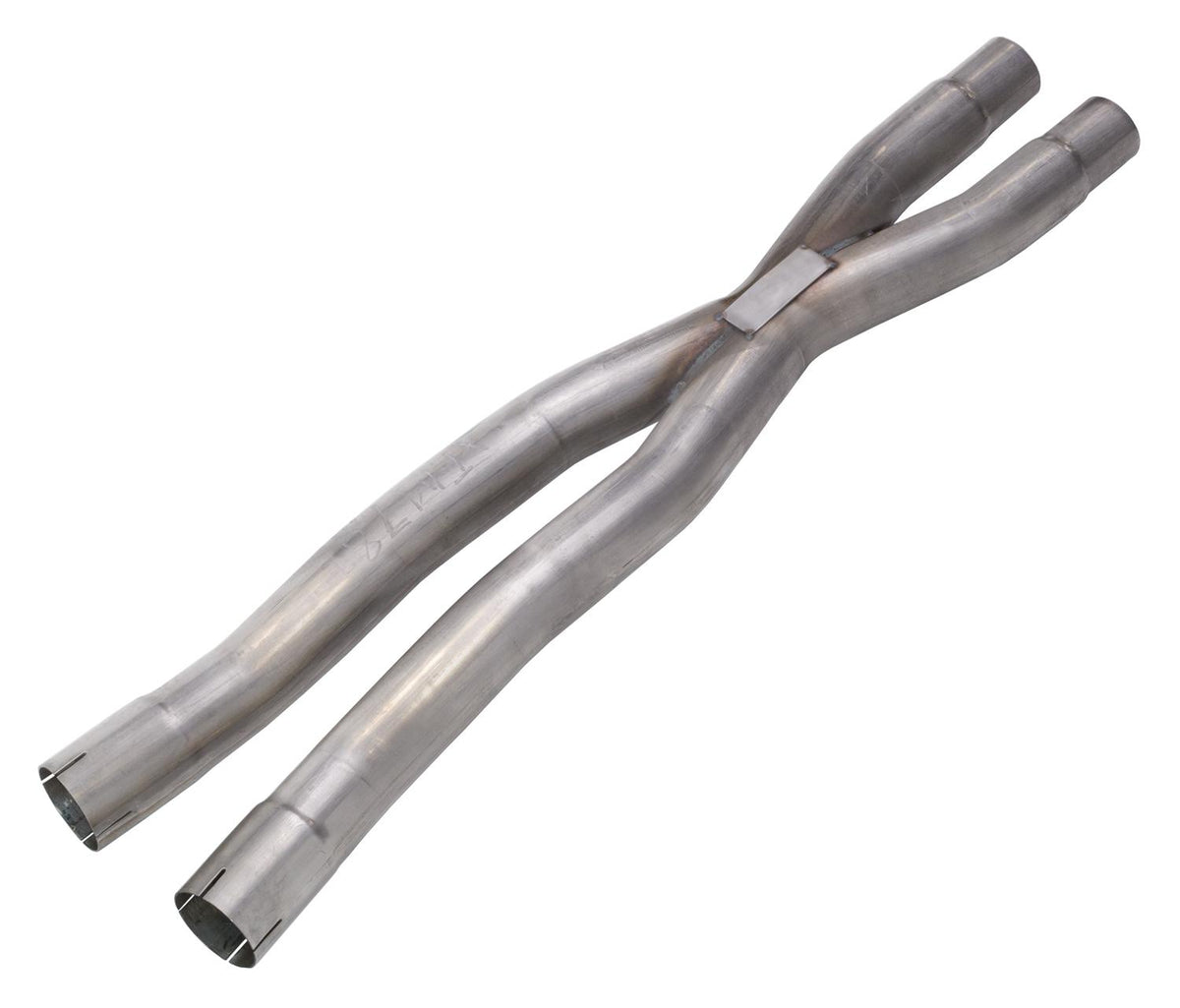 Pypes 2015-2025 Ford Mustang GT X-Pipe with 409 Stainless Steel Construction (Resonator Delete)