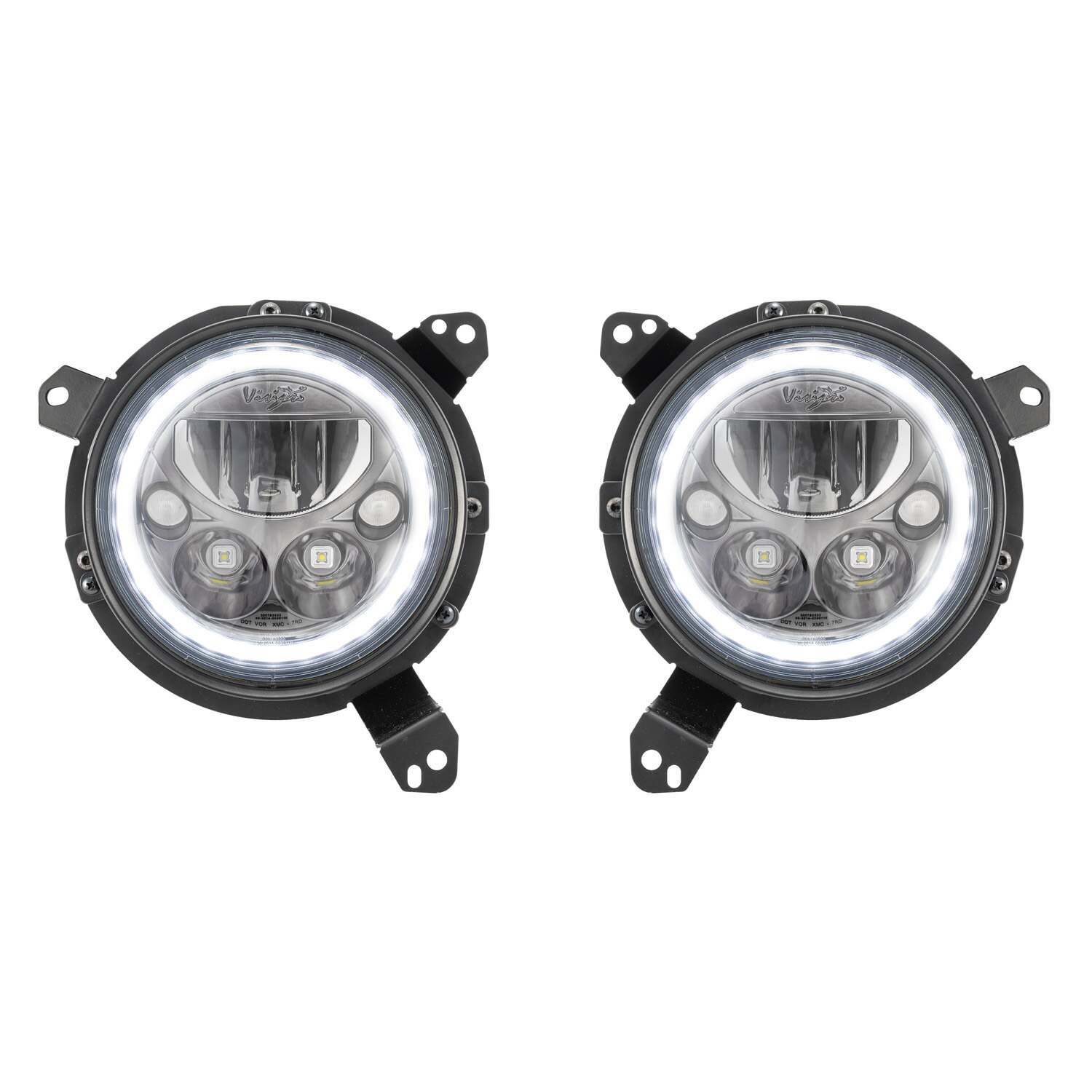 Vision X - 7" Led Headlight - XIL-7RDBKITJL