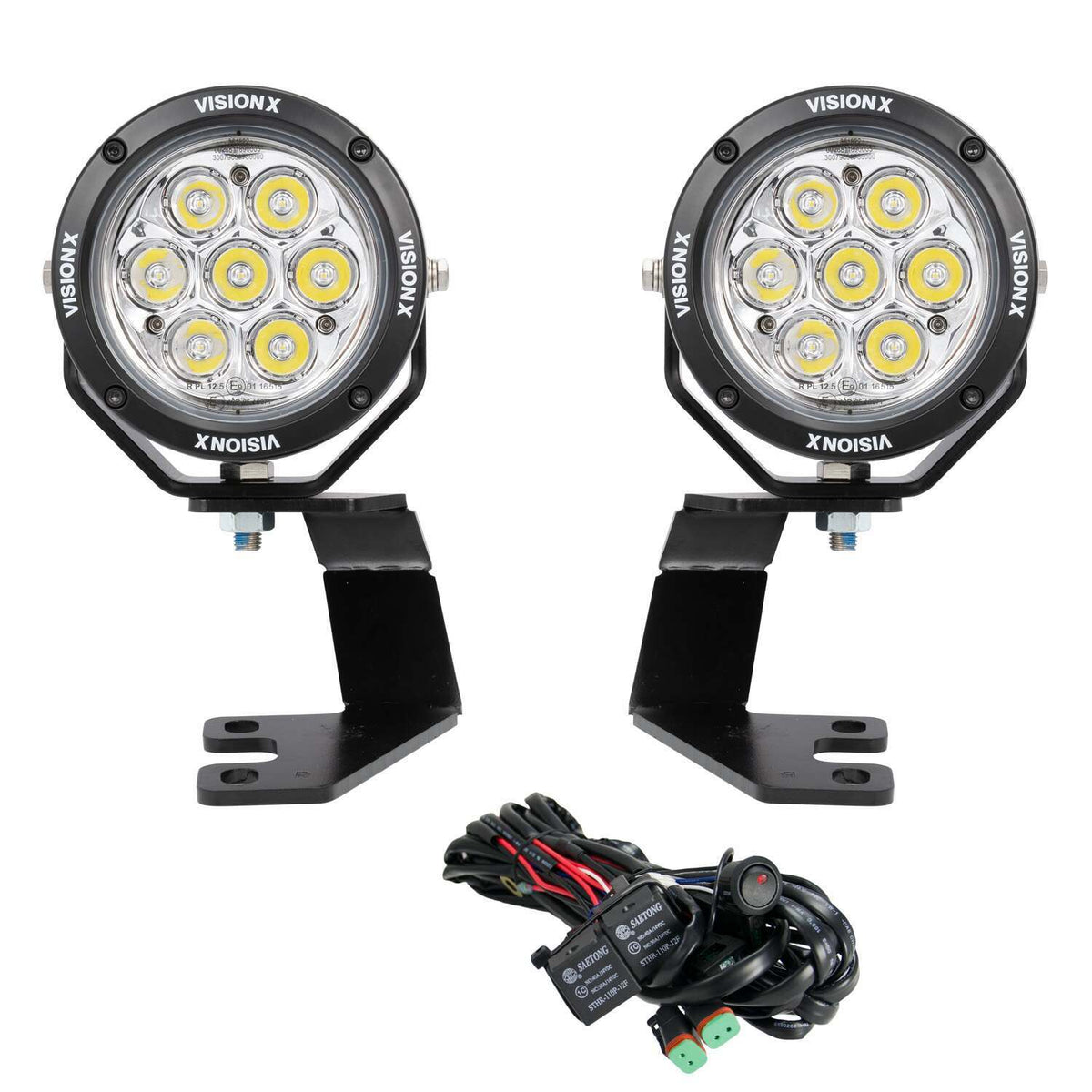 Vision X - Toyota 4-Runner A-Pillar Light Kit - XIL-OEA10T4RCPM710