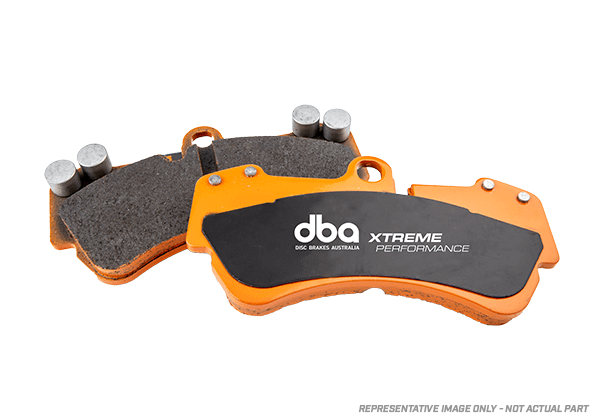 DBA Front Xtreme Performance Brake Pads (2004-2023 City Express, Frontier, LEAF, NV200, Pathfinder, Xterra, Equator) - DB1835XP