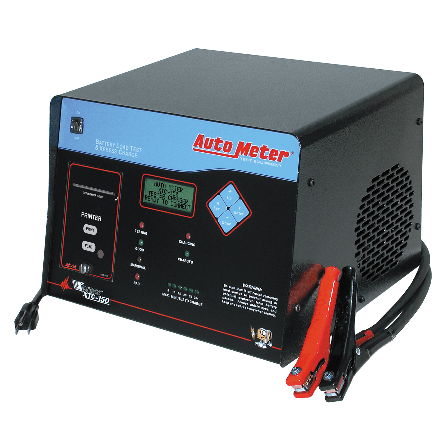 Auto Meter XTC-150; Automatic Battery Testing Center and Fast Charger - XTC-150
