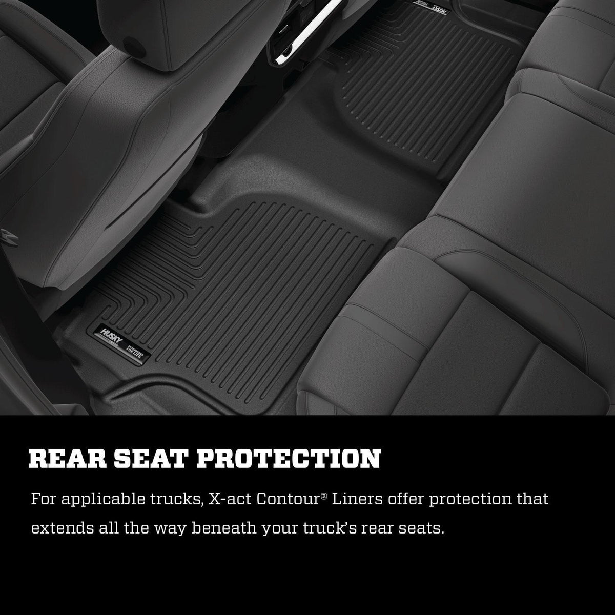 Husky Liners X-Act Contour - Front Floor Liners (2024-2025 Silverado EV, Sierra EV) - 78411