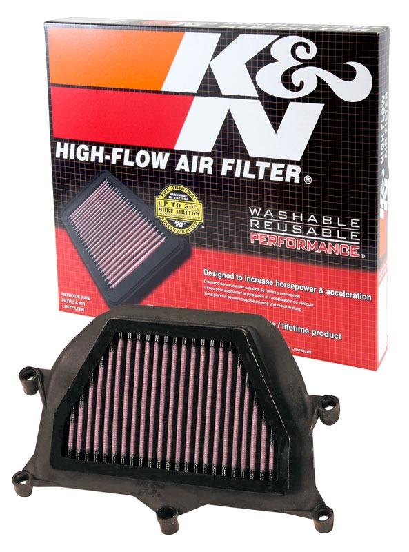 K and N Filters Replacement Air Filter (2006-2007 YZF-R6) - YA-6006