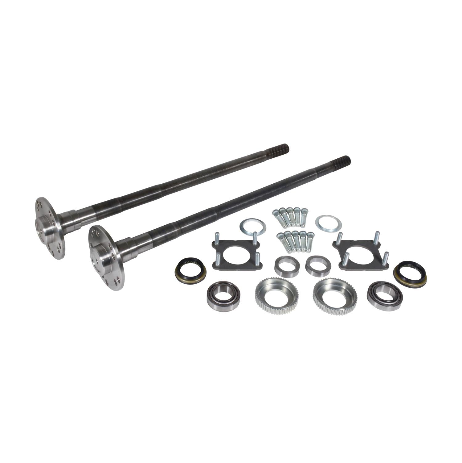 Yukon Gear & Axle Chromoly Rear Axle Kit D44 Jl Rubicon Jt Gladiator Wide Track W/E-Locker - YA WAK-001
