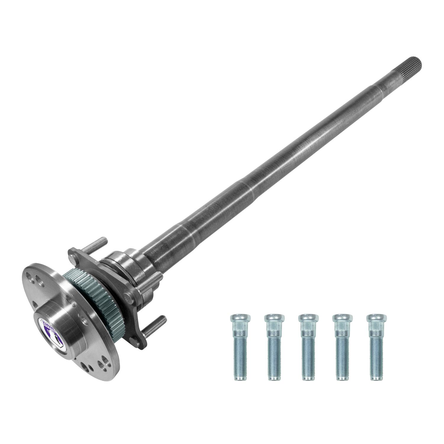 Yukon Gear & Axle Chromoly Rear Axle Kit, Dana 44, Wide Track, 32 Spline, Lh, 32.2” Long - YA WD44JLRUB-L-K