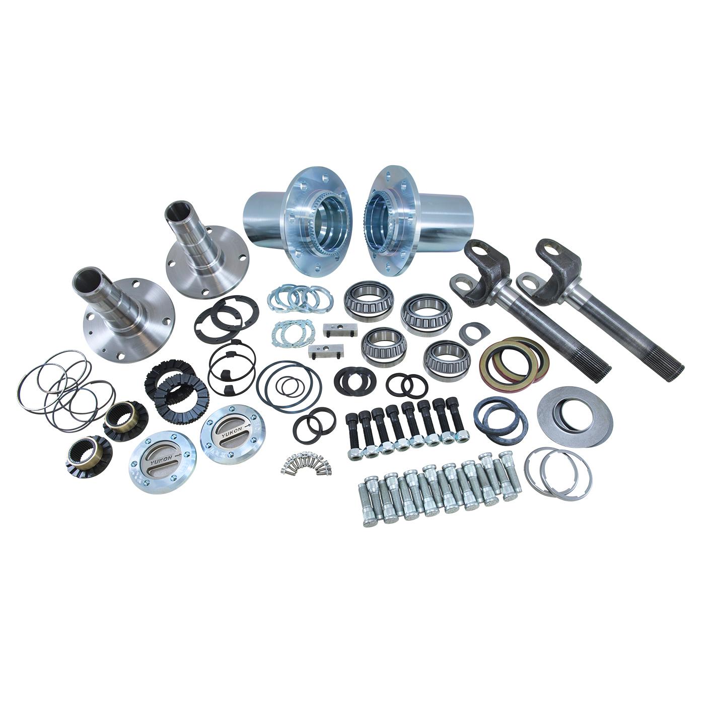 Yukon Gear & Axle Spin Free Locking Hub Conversion Kit for Dana 60 & AAM, 00-08 SRW Dodge - YA WU-04
