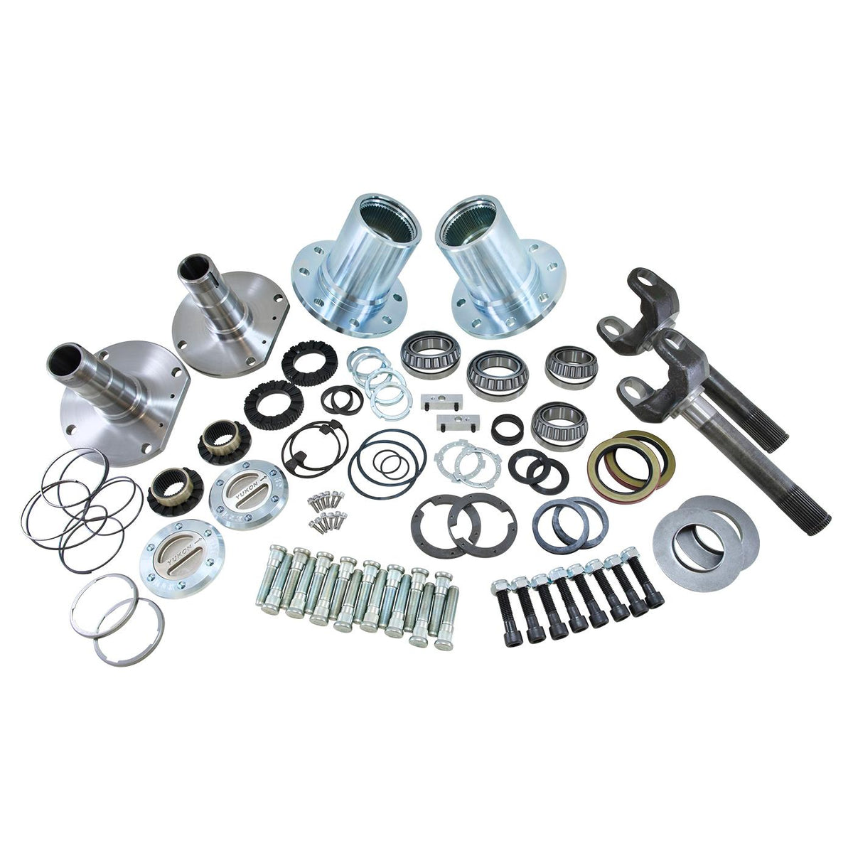 Yukon Gear & Axle Spin Free Locking Hub Conversion Kit for 2010-2011 Dodge 2500/3500, SRW - YA WU-10