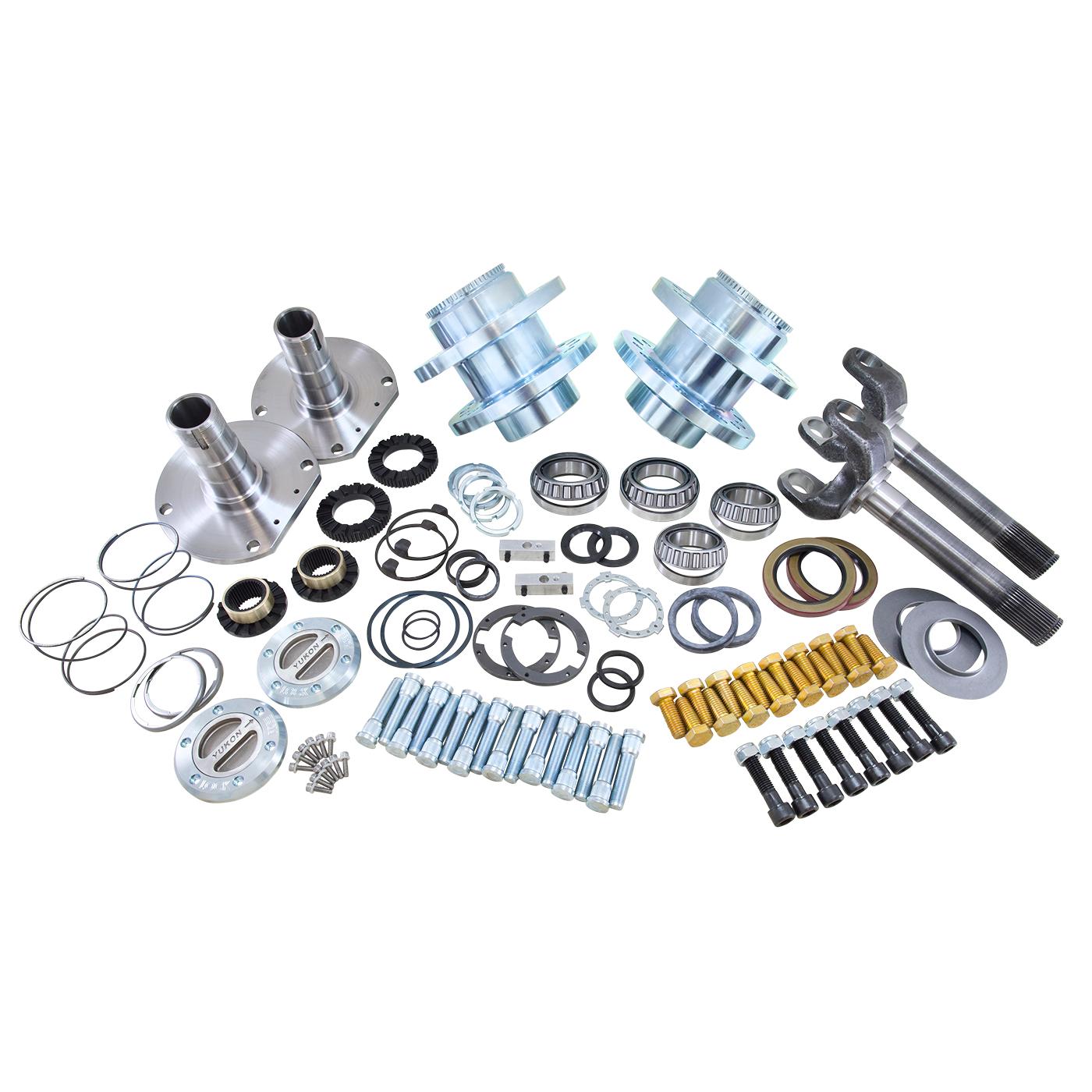 Yukon Gear & Axle Spin Free Locking Hub Conversion Kit for 2010-2011 Dodge 2500/3500, DRW - YA WU-12