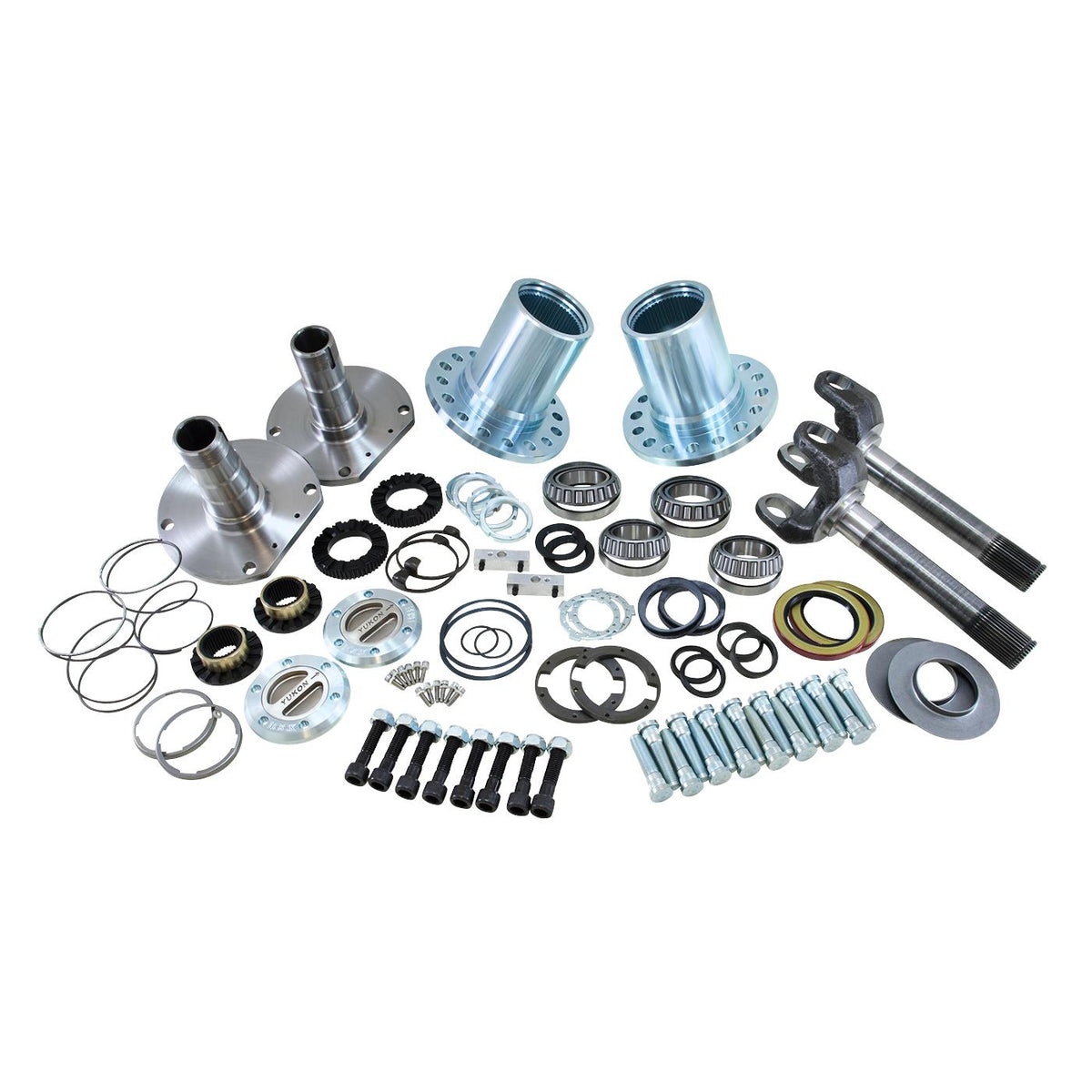 Yukon Gear & Axle Spin Free Locking Hub Conversion Kit for 2012-2017 Dodge 2500/3500, SRW - YA WU-13