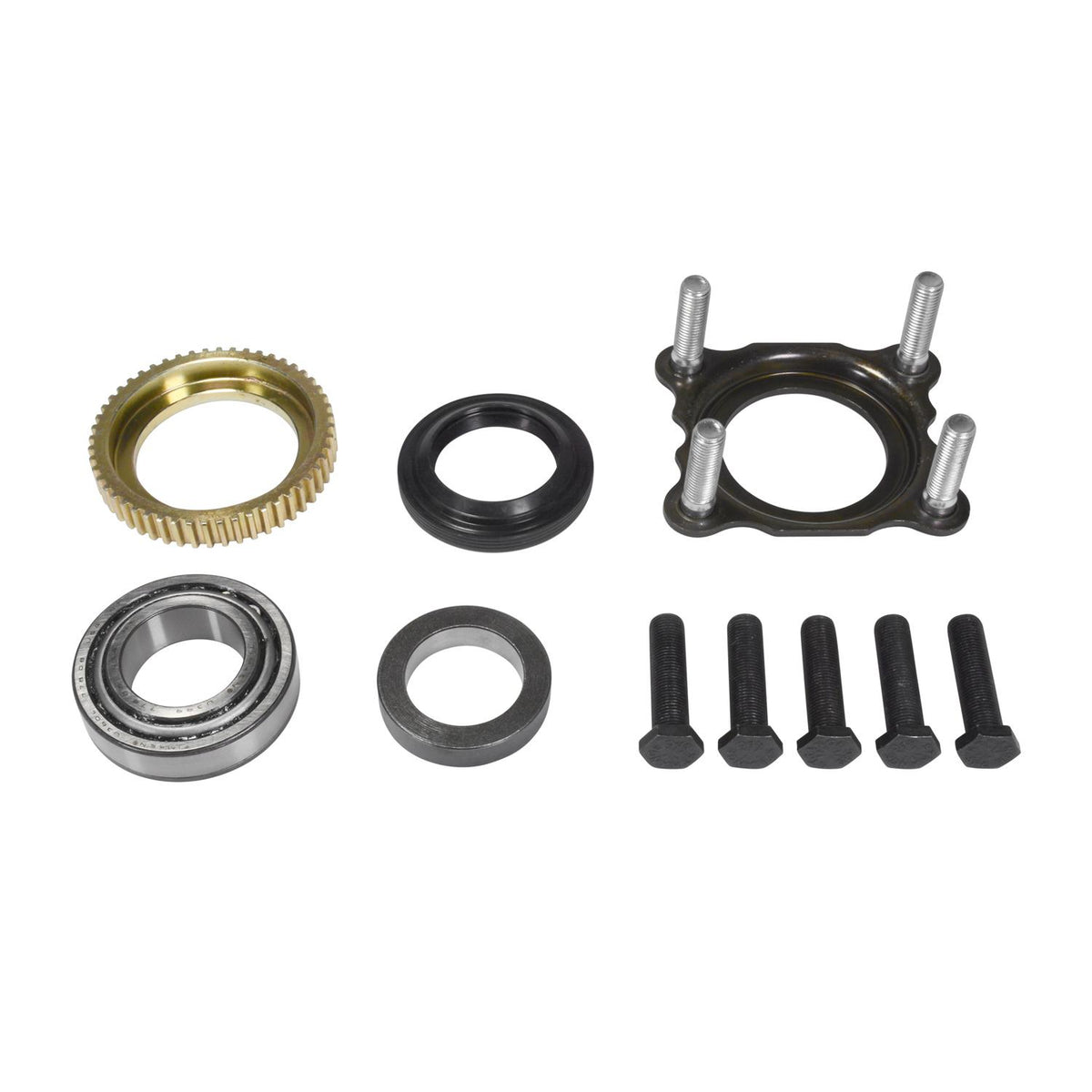 Yukon Gear & Axle Chromoly Front Axle Kit For Dana 60, Inner/Outer Both Sides, 1480 U-Joints - YA W26034