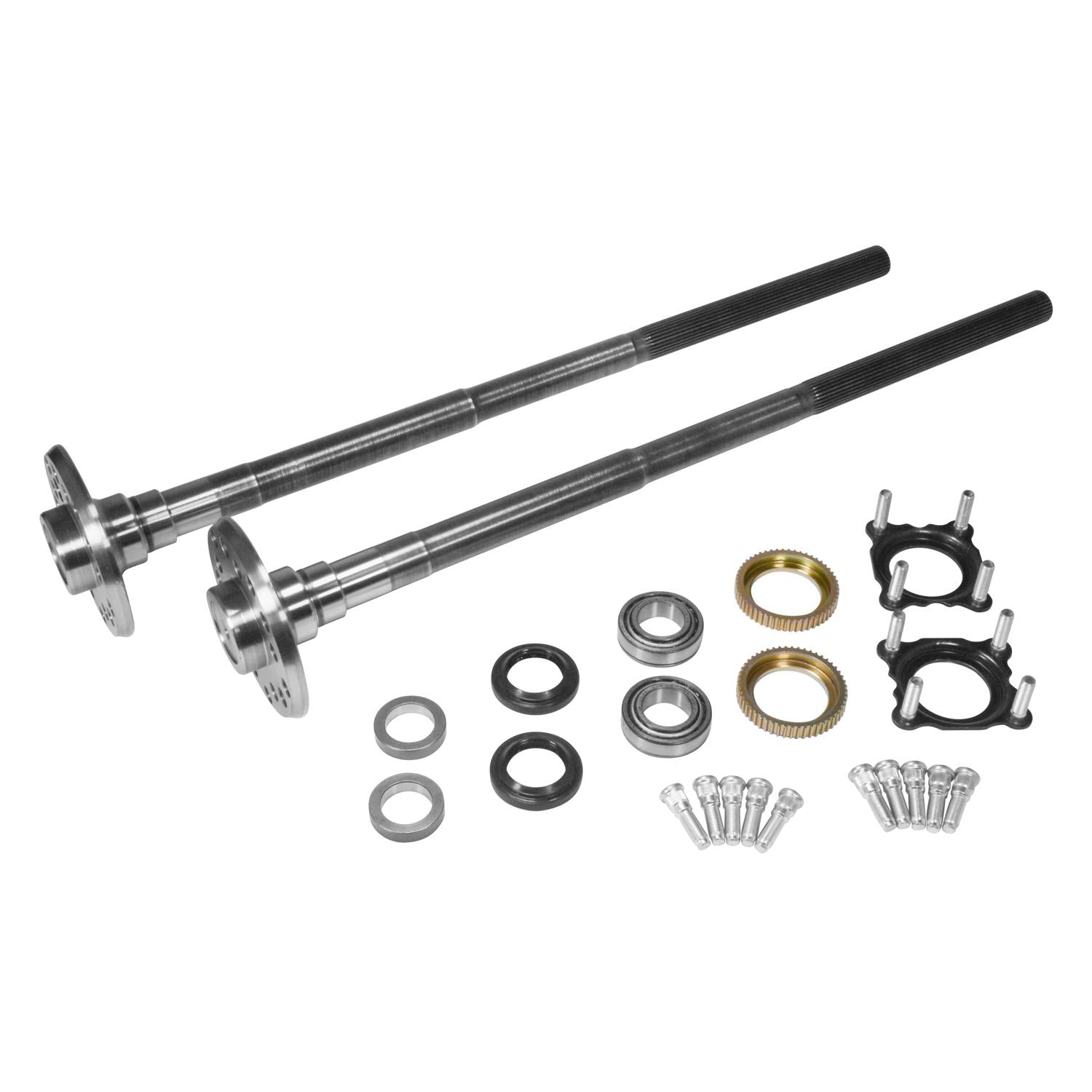 Yukon Gear & Axle Chromoly Rear Axle Kit, Dana 44, Jeep Jk Non-Rubicon, 30 Spline, 32” Long - YA WAK-005