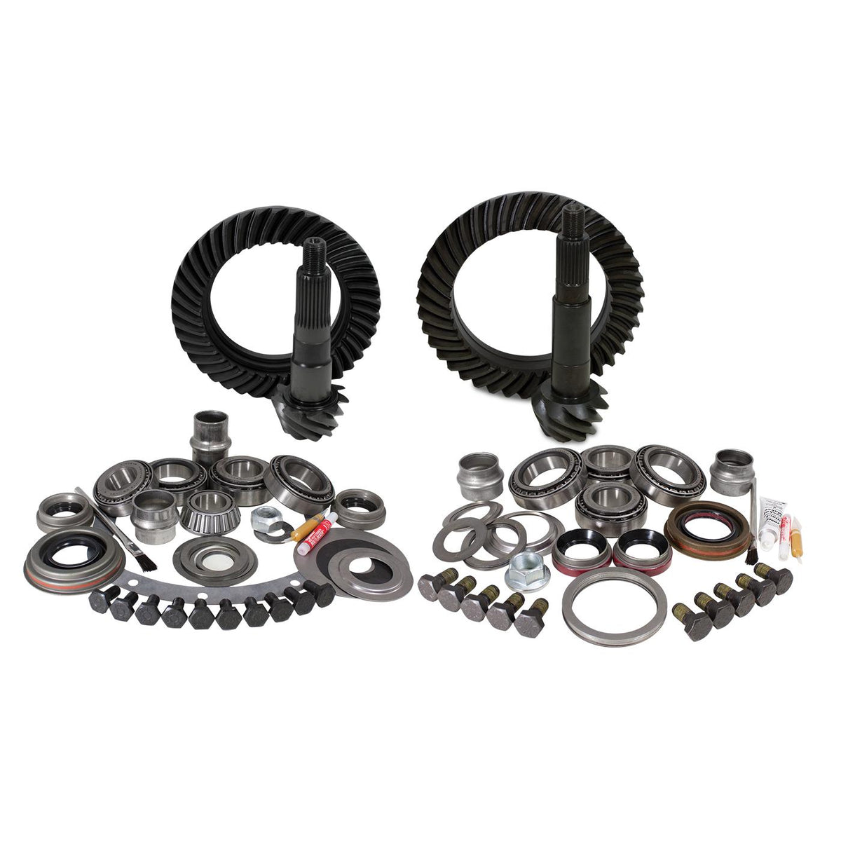 Yukon Gear & Axle Yukon Gear & Install Kit pkg for XJ with Dana 30 front & Chy 8.25” rear, 4.88 . - YGK004