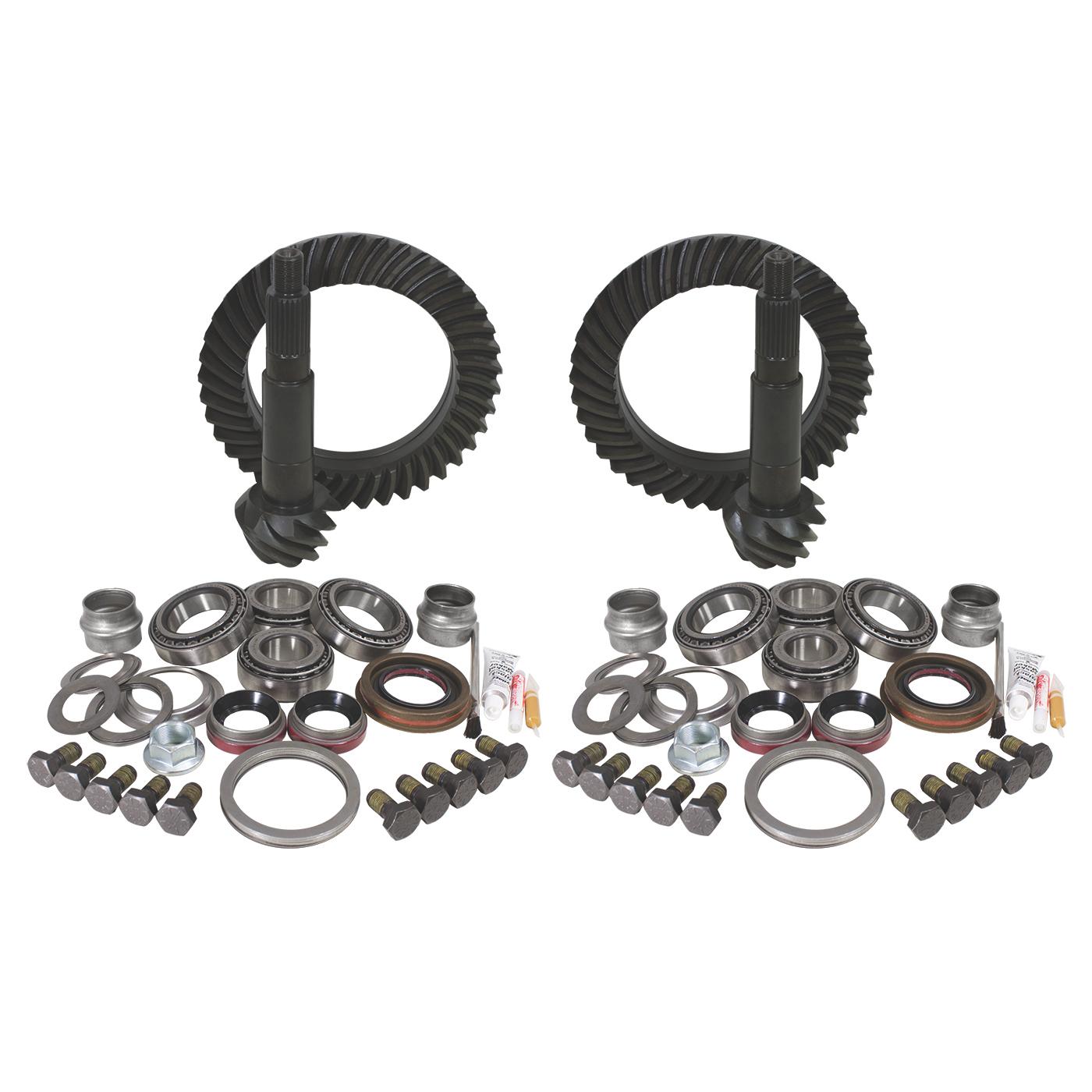 Yukon Gear & Axle Yukon Gear & Install Kit package for Jeep TJ Rubicon, 4.56 ratio. - YGK009