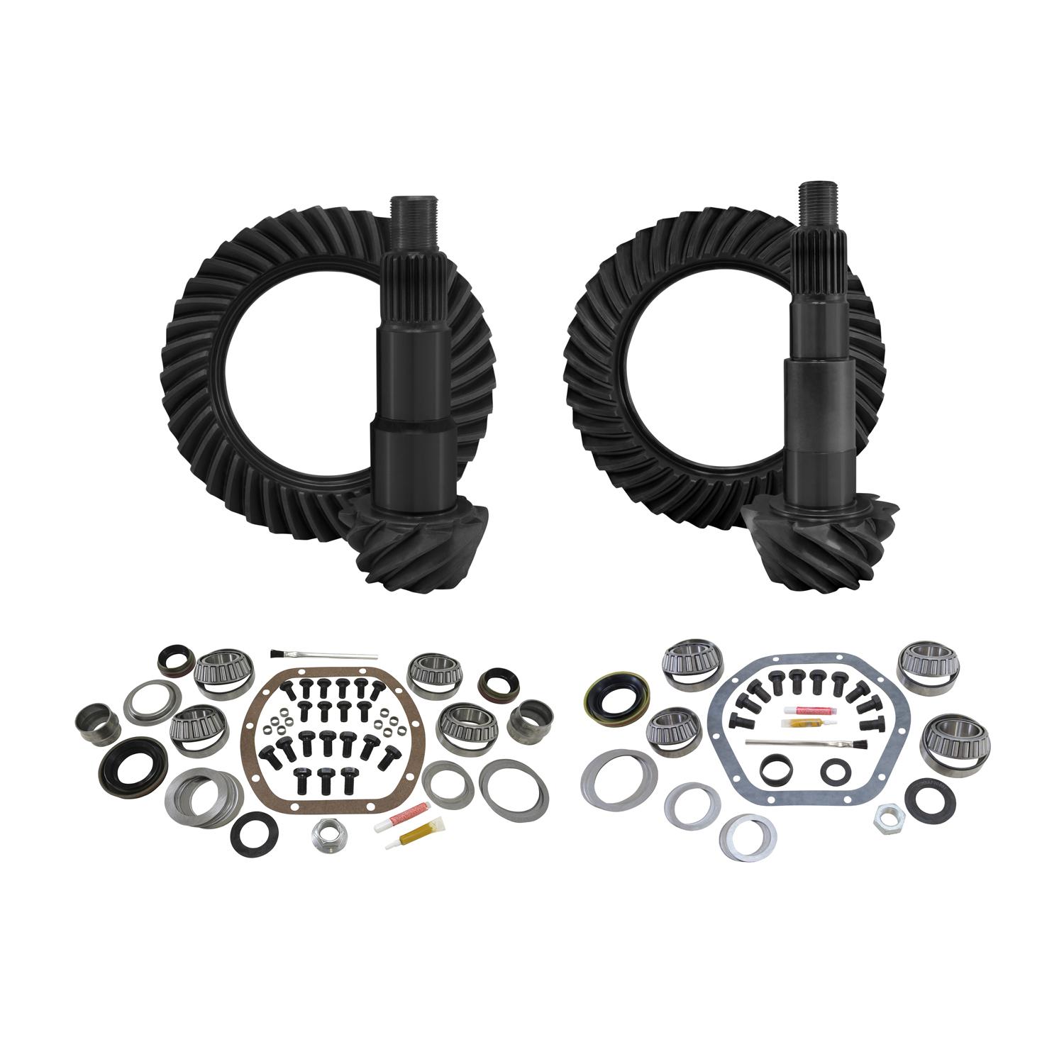 Yukon Gear & Axle Yukon Gear & Install Kit package for Jeep JK non-Rubicon, 4.88 ratio. - YGK013