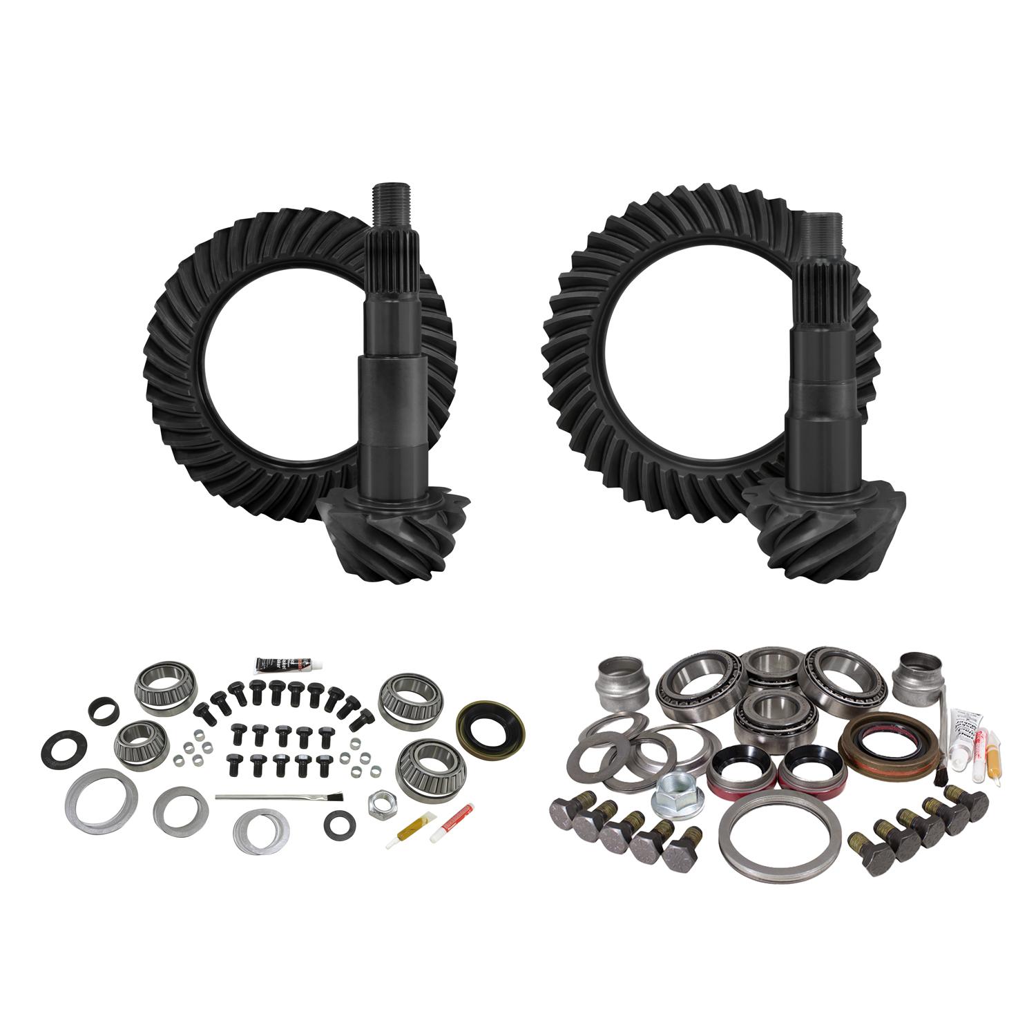 Yukon Gear & Axle Yukon Gear & Install Kit package for Jeep JK Rubicon, 5.38 ratio - YGK017