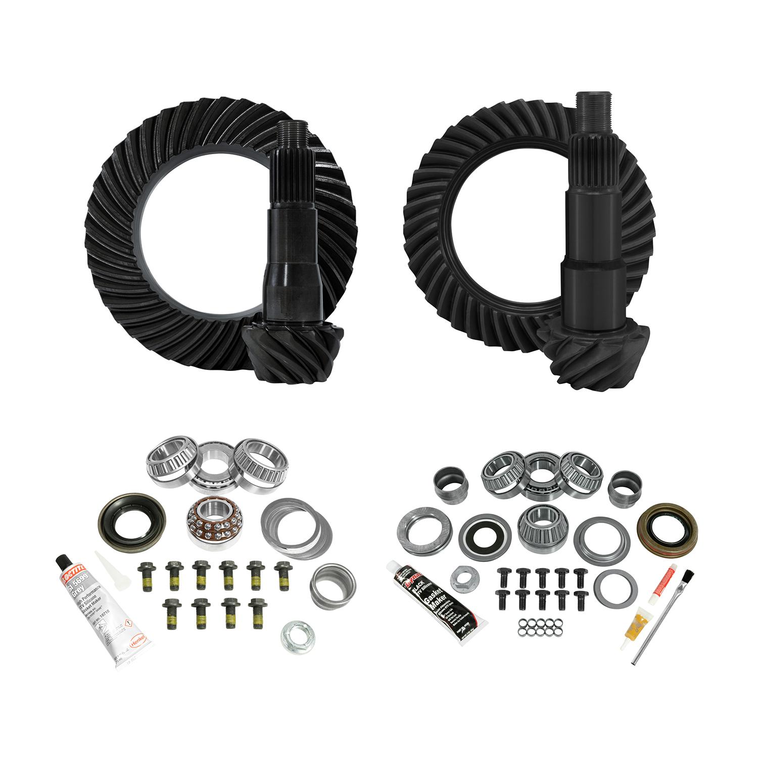 Yukon Gear & Axle Re-Gear And Install Kit, D30 Front/D35 Rear, Jeep Jl Non-Rubicon, 3.73 - YGK071