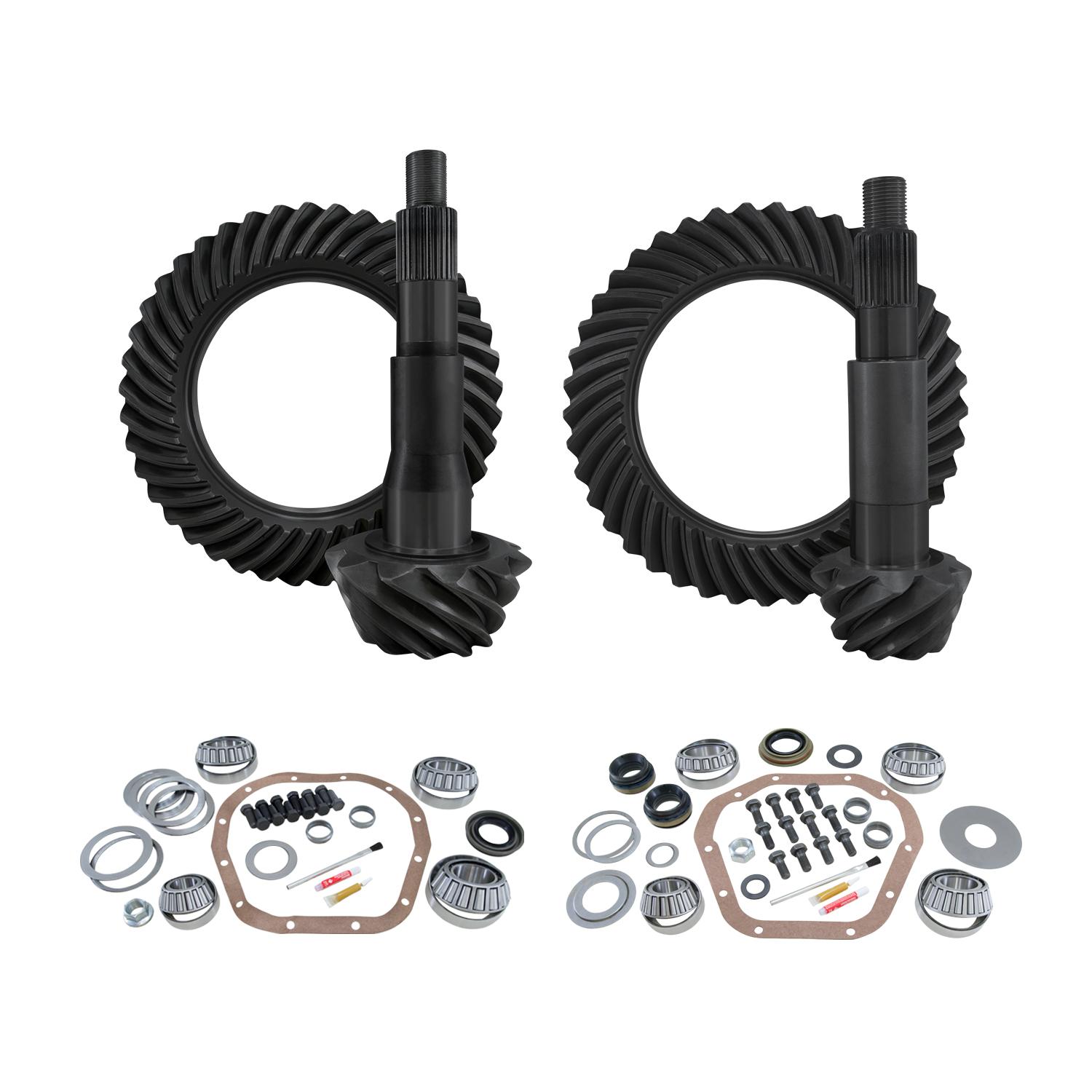 Yukon Gear & Axle Re-Gear & Installation Kit, Dana 60, 2008-2010 Ford F250/F350, 4.88 Thick - YGK135