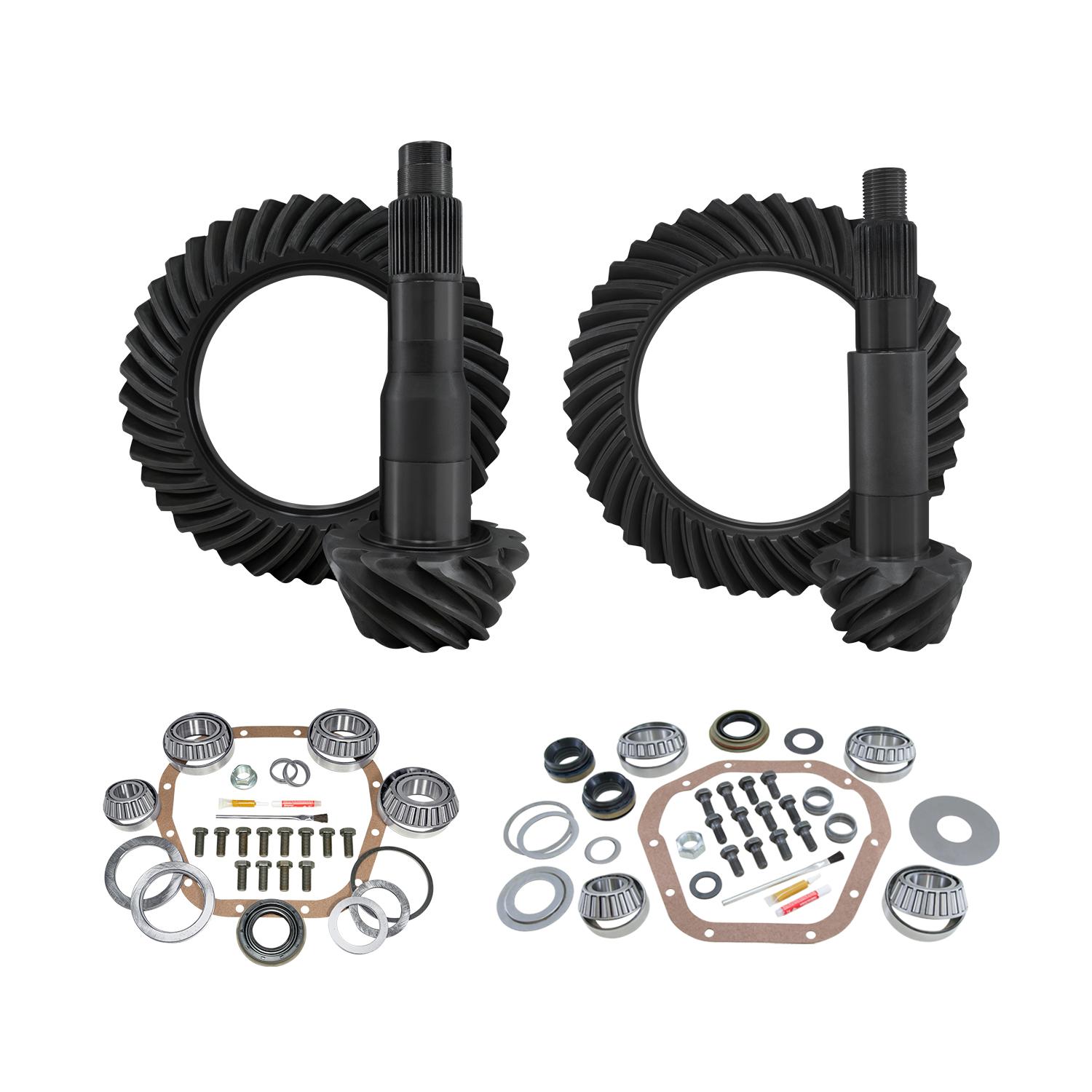 Yukon Gear & Axle Re-Gear & Installation Kit, Dana 60, Ford F250/F350, 4.11 Ratio - YGK138