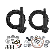 Yukon Gear & Axle Re-Gear & Install Kit, D60 Reverse/Thick Front, D80 Rear, Ford F350, 4.88 - YGK150