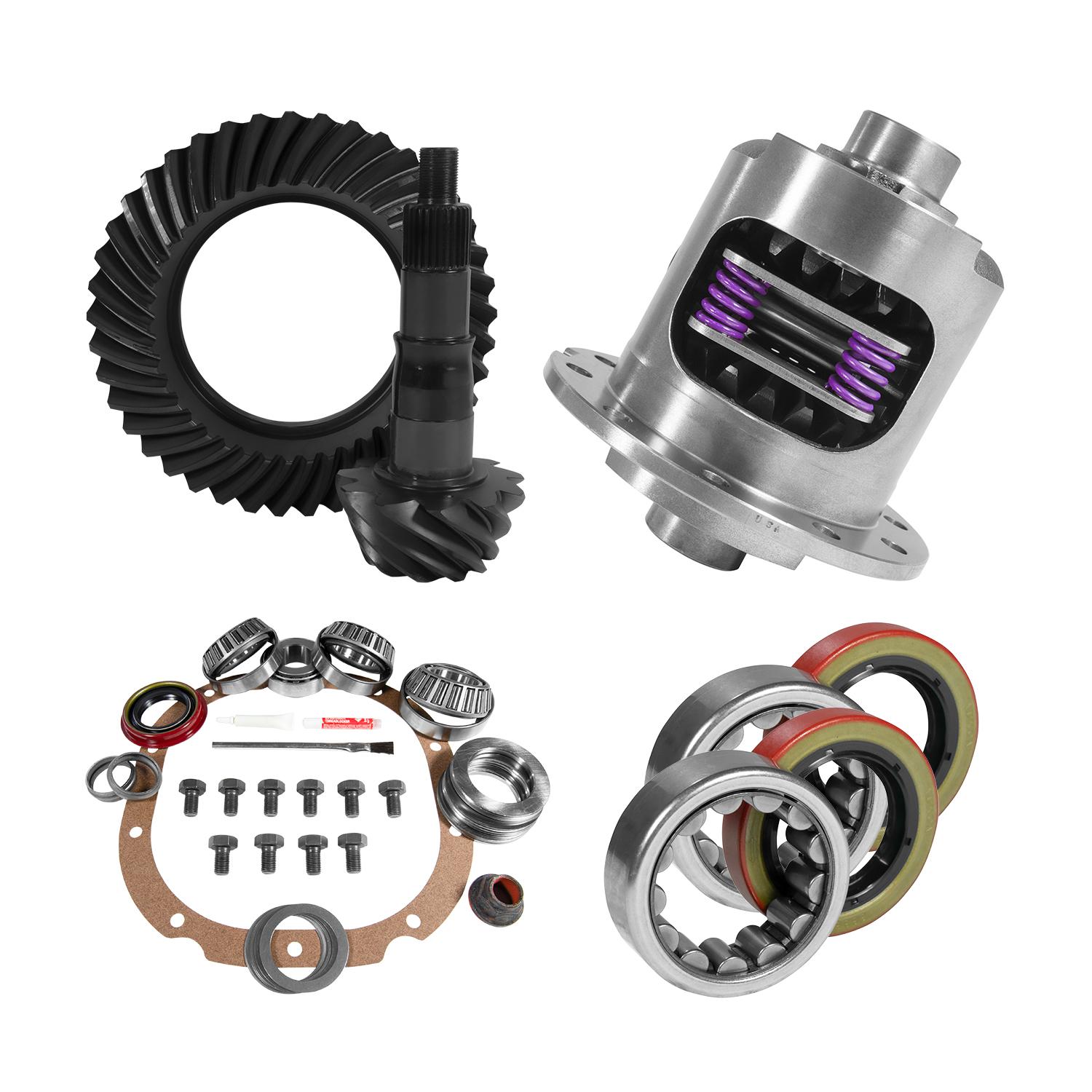 Yukon Gear & Axle 8.8" Ford 3.73 Rear Ring & Pinion, Install Kit, 31Spl Posi, 2.53" Axle Bearings - YGK2039
