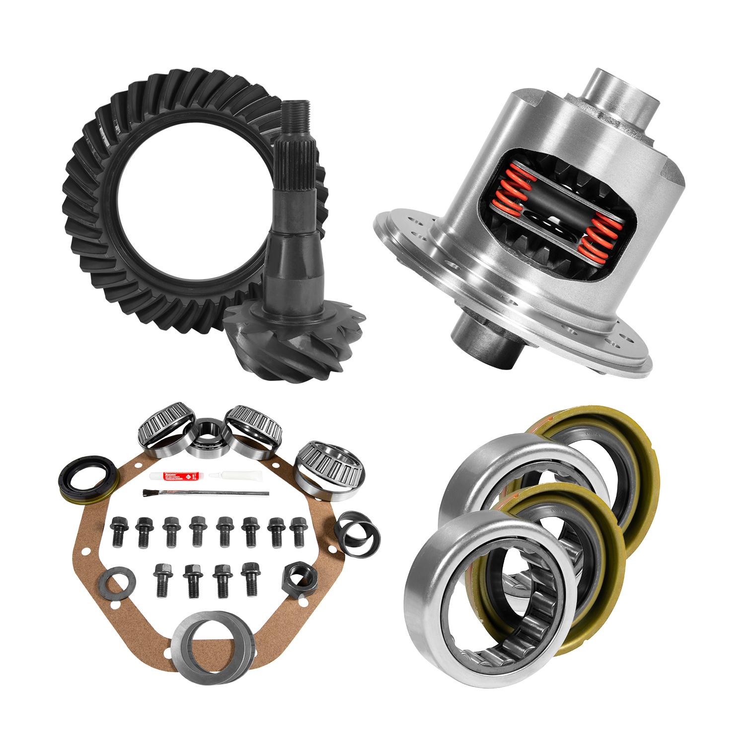 Yukon Gear & Axle 9.25" Chy 3.91 Rear Ring & Pinion, Install Kit, 31Spl Posi, 1.7" Axle Bearings - YGK2081