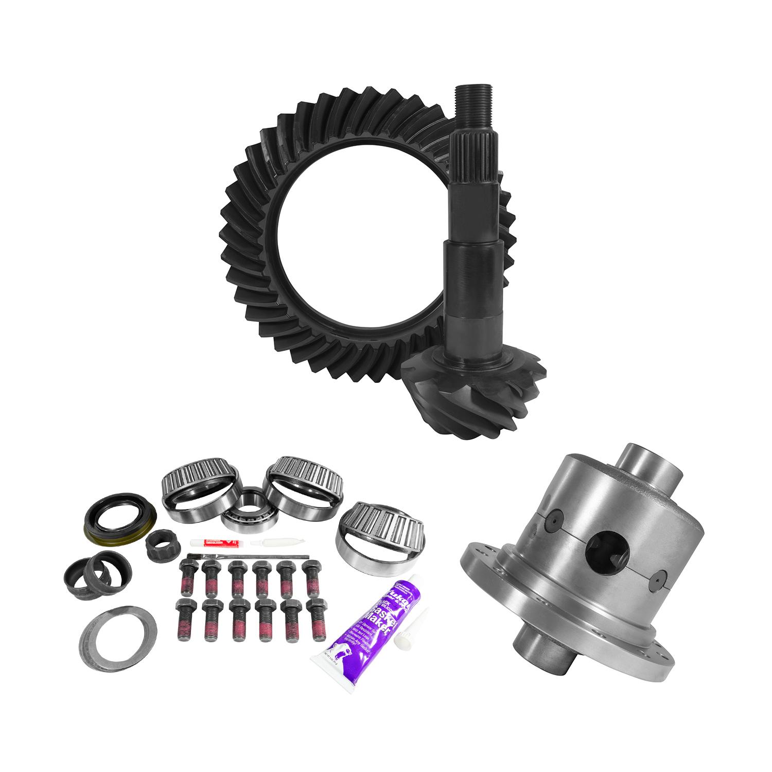 Yukon Gear & Axle 11.5" Aam 4.11 Rear Ring & Pinion, Install Kit, Posi, 4.125" Od Pinion Bearing - YGK2110