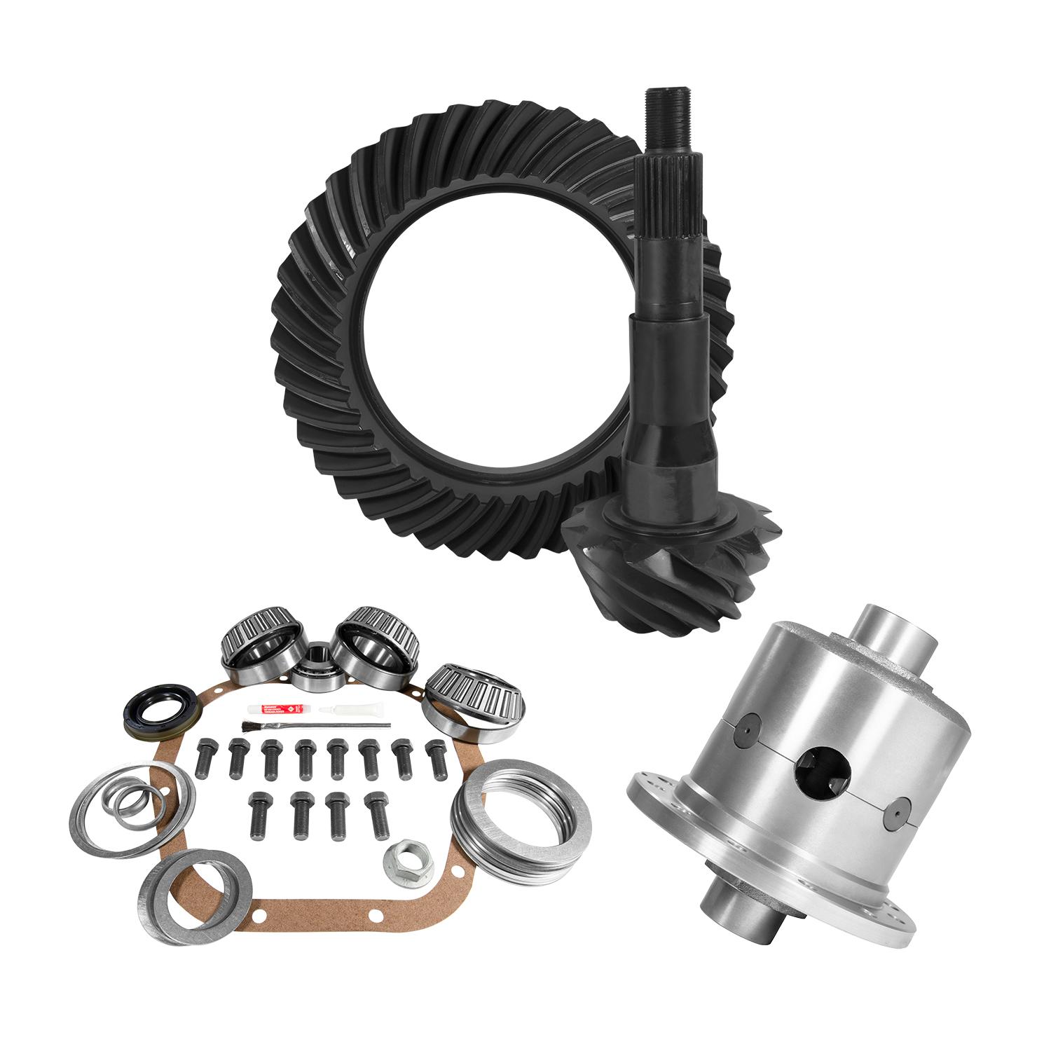 Yukon Gear & Axle 10.5" Ford 4.30, Rear Ring & Pinion, Install Kit, 35 Spline Posi - YGK2141