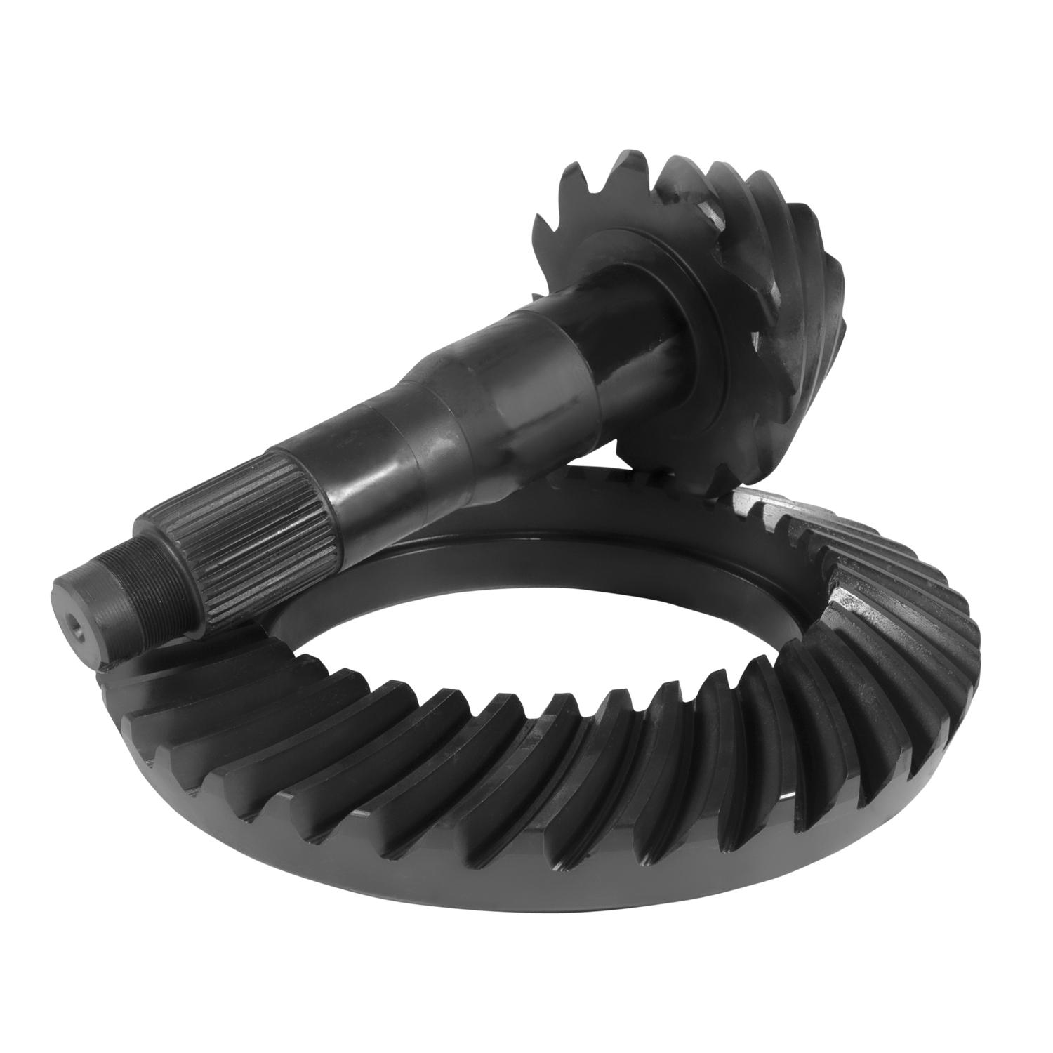 Yukon Gear & Axle 10.5" Ford 4.56 Rear Ring & Pinion, Install Kit, 35 Spline Posi - YGK2155