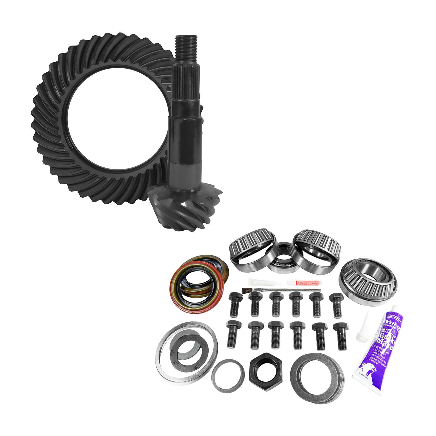 Yukon Gear & Axle 11.25" Dana 80 4.30, Rear Ring & Pinion, Install Kit, 4.375" Od Head Bearing - YGK2175