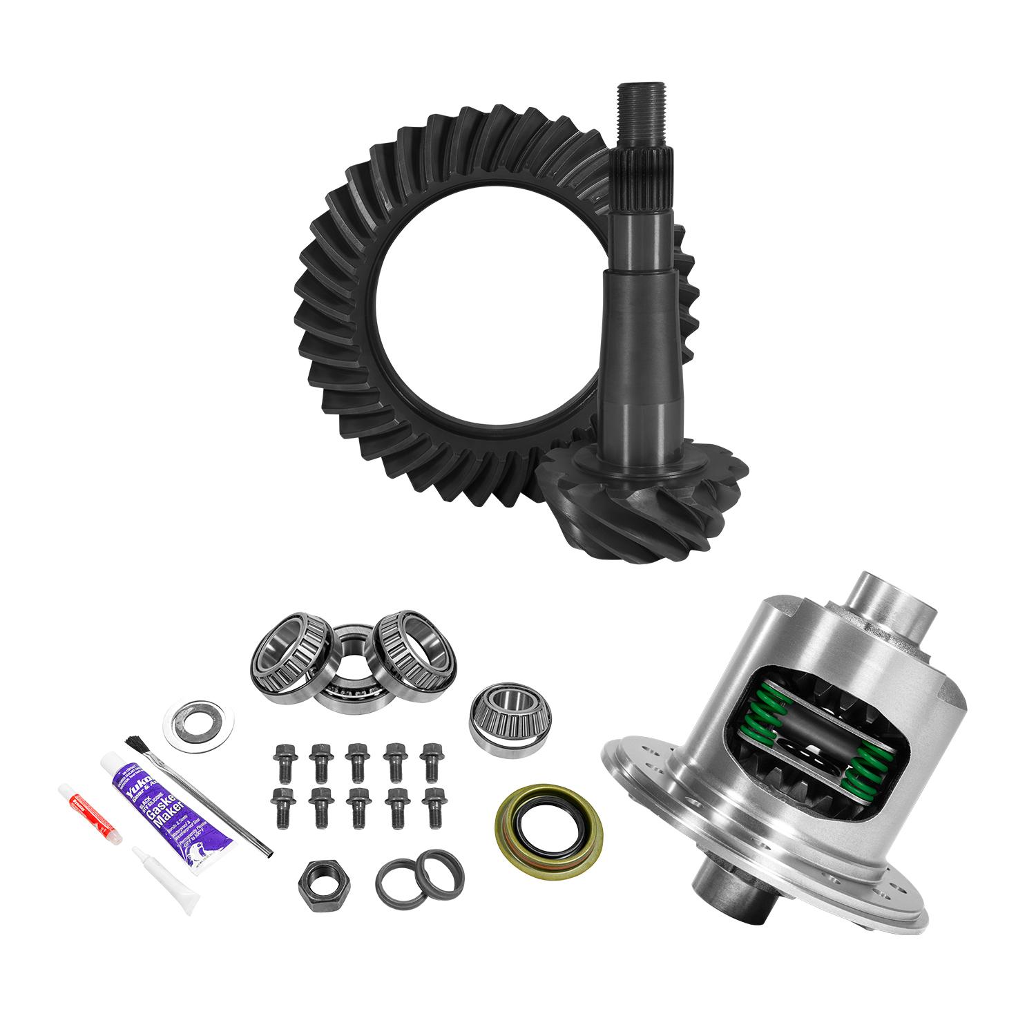 Yukon Gear & Axle 8.25"/ 213Mm Chy 4.11 Rear Ring & Pinion, Install Kit, 29 Spline Posi, - YGK2208